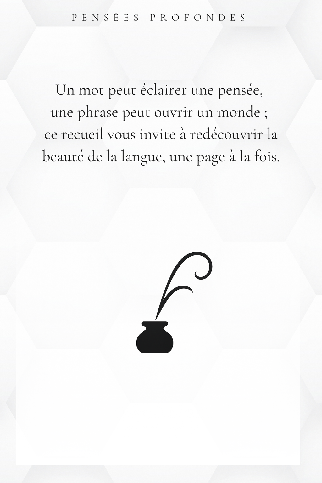 Mots d'exception : Un recueil de mots rares et élégants